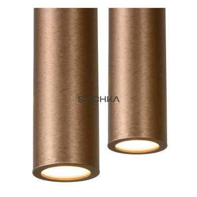 Підвісний світильник Lucide LORENZ LED Dim. 4x4W 3000K Rust Brown, Rust Brown