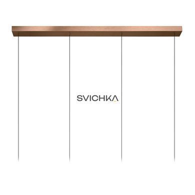 Підвісний світильник Lucide LORENZ LED Dim. 4x4W 3000K Rust Brown, Rust Brown