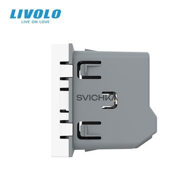 Умный механизм сенсорный проходной/перекрестный диммер Livolo ZigBee