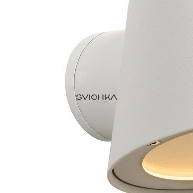 Настінний світильник для дому/вулиці Lucide DINGO-LED LED Dim. GU10 1x5W 3000K IP44 White, WHITE