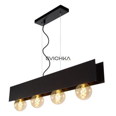 Подвесной светильник Lucide SURTUS 4xE27 Black