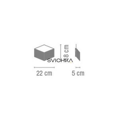 Настенный светильник Vibia Fold Surface 4200-14-10