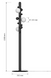 Торшер Babich Studio Lunar F, Black