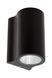 Настінний світильник для дому/вулиці Lucide AKRA LED 1x6W 2700K IP54 Black, BLACK, Чорний