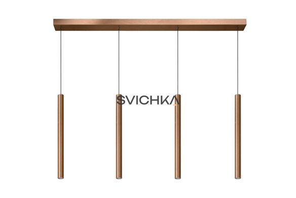 Підвісний світильник Lucide LORENZ LED Dim. 4x4W 3000K Rust Brown, Rust Brown