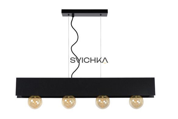 Подвесной светильник Lucide SURTUS 4xE27 Black