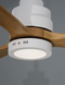 Потолочный вентилятор Nova Luce NATURE, White/Wood