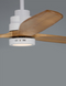 Потолочный вентилятор Nova Luce NATURE, White/Wood