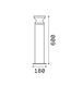 Ideal Lux TORRE PT1 BIG Antracite 162492
