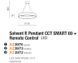 Подвесной светильник Azzardo SOLVENT 80, White