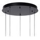 Подвесной светильник Lucide GISELA &Oslash; 48 cm LED Dim. 5x3,8W 2700K Transparant, Transparant, Прозрачный, Прозрачный