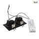 Світильник SLV NEW TRIA LED 2 SQUARE SET 113890, Чорний, Чорний, Чорний, Чорний