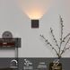 Настінний світильник Lucide XIO LED Dim. G9 1x4W 2700K Adjustable beam angle Grey, Grey