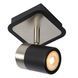 Стельовий точковий світильник Lucide LENNERT LED Dim. GU10 1x5W 3000K Black, BLACK