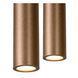 Підвісний світильник Lucide LORENZ LED Dim. 4x4W 3000K Rust Brown, Rust Brown