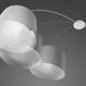 Потолочный светильник Foscarini Twiggy, White, Белый, Белый, Белый