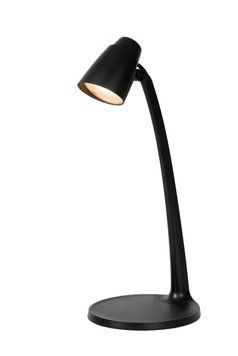 Настільна лампа Lucide LUDO LED 1x4,5W 3000K Black, BLACK, Чорний, Чорний, Чорний