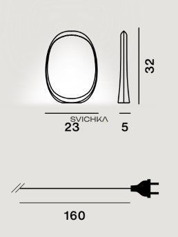 Настольная лампа Foscarini Anisha piccola, White