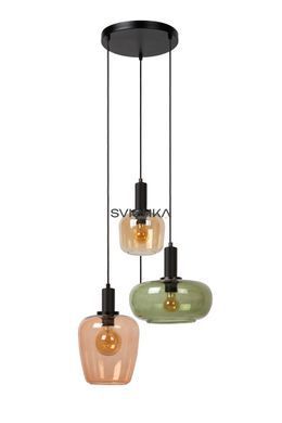 Подвесной светильник Lucide ILONA 3xE27 Black
