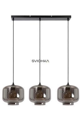 Підвісний світильник Lucide MEDINE 3xE27 Smoke Grey, Smoke Grey