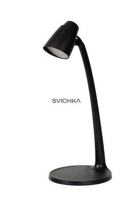 Настільна лампа Lucide LUDO LED 1x4,5W 3000K Black, BLACK, Чорний, Чорний, Чорний