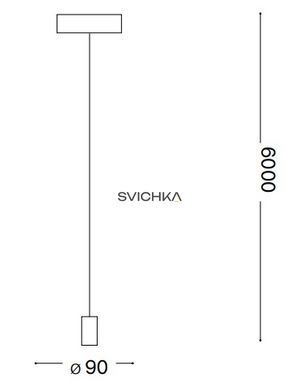 Підвісний світильник Ideal Lux Archimede cilindro, White