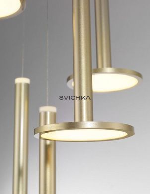 Подвесной светильник Nova luce PALENCIA Round 5 Brass