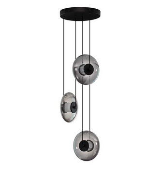 Підвісний світильник Nova luce SKIA 3, Black