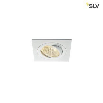 Врізний світильник SLV NEW TRIA 110, 3000К, Square White, Білий, Білий, Білий, Білий