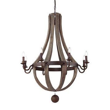 Ideal Lux MILLENNIUM SP8 Дерево 129709