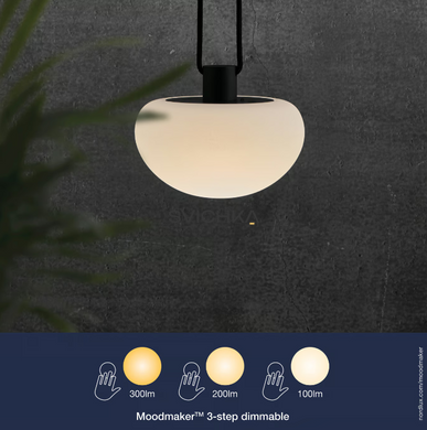 Подвесной автономный светильник Nordlux Sponge, White/Black