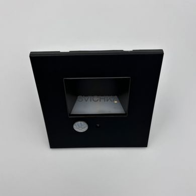 Настінний світильник Skarlat RWLB180 1W BK 3000K, Чорний