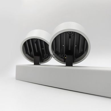 Накладний світильник Skarlat RSLC74126-2 2&times;7W WH+BK 4000K, Білий/чорний, 11