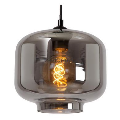 Підвісний світильник Lucide MEDINE 3xE27 Smoke Grey, Smoke Grey