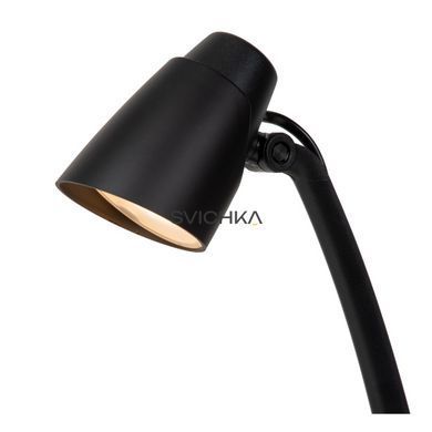 Настільна лампа Lucide LUDO LED 1x4,5W 3000K Black, BLACK, Чорний, Чорний, Чорний