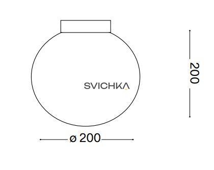 Ideal Lux MAPA BIANCO AP1 D20 Білий 059815