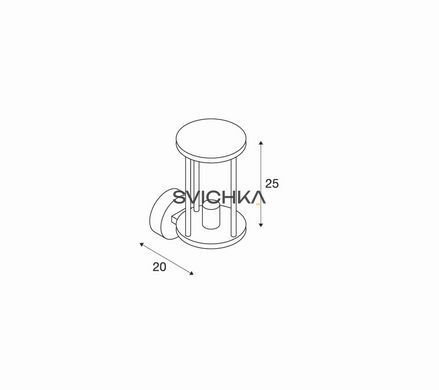 Вуличне Бра SLV Photonia 232045, антрацит, Антрацит, Антрацит, Антрацит