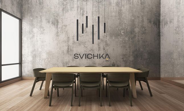 Підвісний світильник Lucide LORENZ &Oslash; 120 cm LED Dim. 6x4W 3000K Black, BLACK