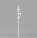 Торшер Babich Studio Lunar F, White