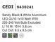 Врезной точечный светильник Nova Luce CEDI 1 White
