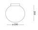 Ideal Lux MAPA BIANCO AP1 D20 Білий 059815