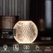 Акумуляторна настільна лампа Lucide CINTRA Battery pack/batteries &Oslash; 11 cm LED Dim. 1x2W 2700K Transparant, Transparant
