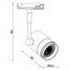 Светильник трековый однофазный KLOODI KD-5050/01-2L-WH Track, Белый, Белый, Белый