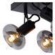 Потолочный точечный светильник Lucide MADEE 4xE14 Black, BLACK, Дымчатый, Дымчатый
