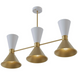 Люстра Pikart Dualight V3, White/Brass