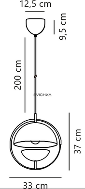 Підвісний світильник Nordlux Tavia, White