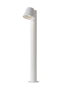 Вуличний стовпчик Lucide DINGO LED LED Dim. GU10 1x5W 3000K IP44 White, WHITE, Білий, Білий
