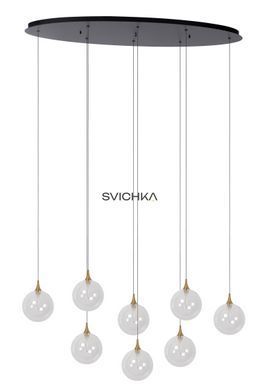 Подвесной светильник Lucide GISELA LED Dim. 8x3,9W 2700K Transparant