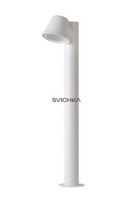 Вуличний стовпчик Lucide DINGO LED LED Dim. GU10 1x5W 3000K IP44 White, WHITE, Білий, Білий