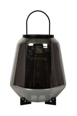 Настільна лампа Lucide SISKA 1xE27 Smoke Grey, Smoke Grey